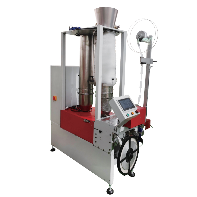 Vertical mesh bag packaging machine