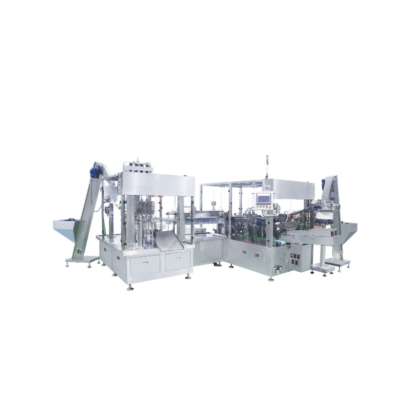 Suction bag filling machine